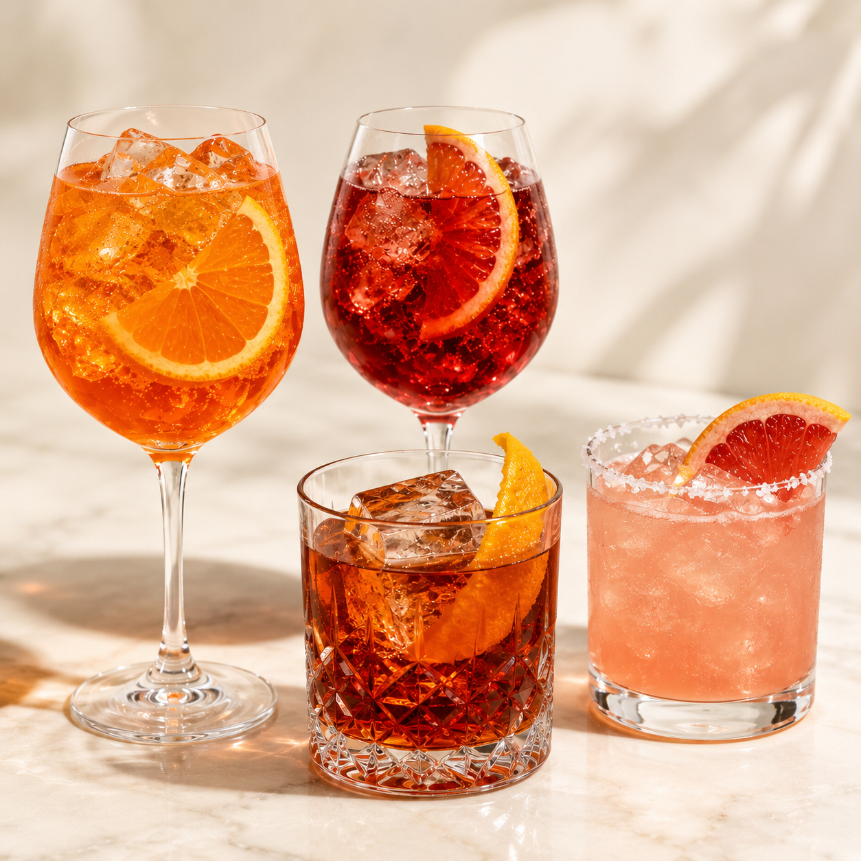 Cocktails served at Drunky Goat